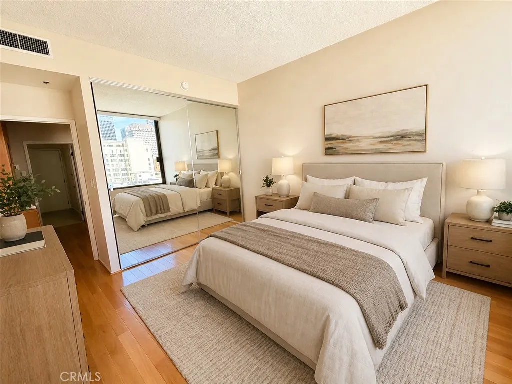 Bedroom Downstairs Virtually Staged