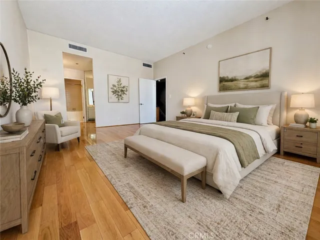 Primary Bedroom Virtually Staged