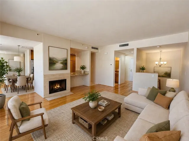 Living Room Virtually Staged
