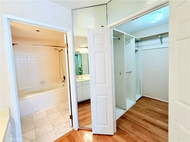 Walk in Closet with Bathroom