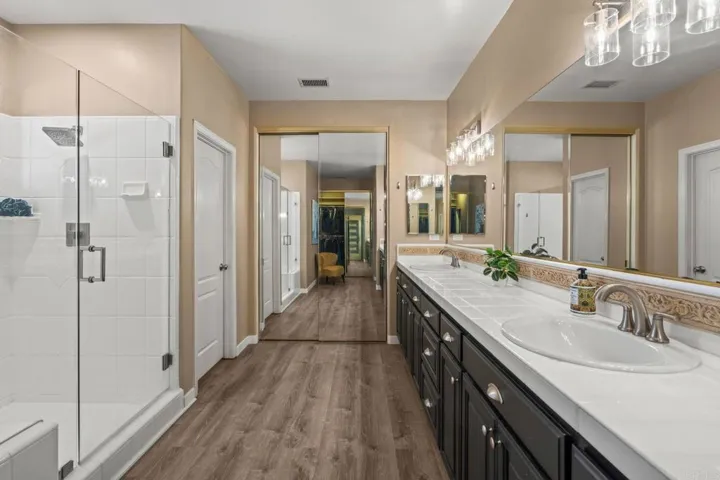 Dual Closets in Primary Suite