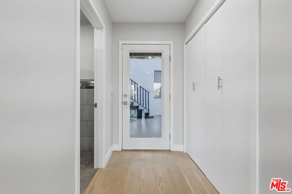 Hallway to laundry, 3/4 bath &
