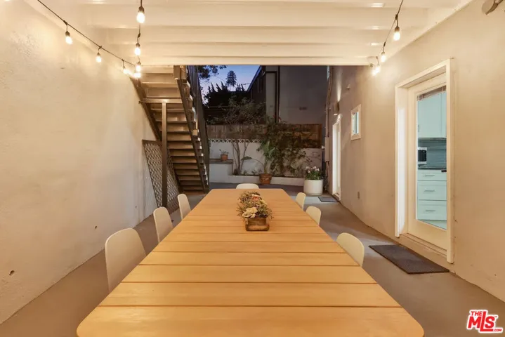 Covered patio