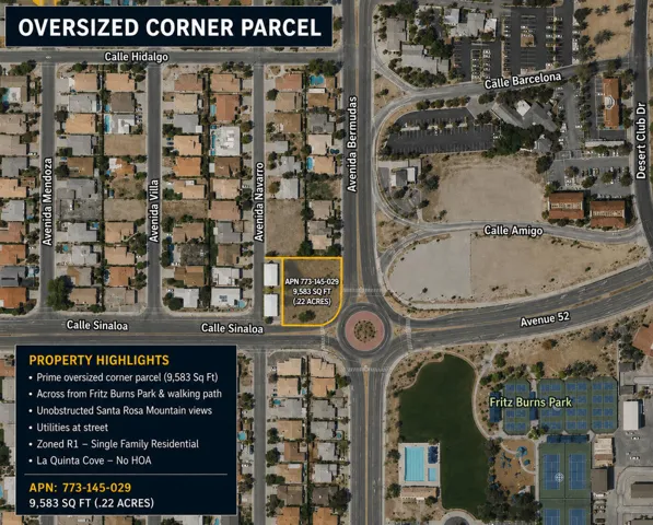 Parcel overlay map
