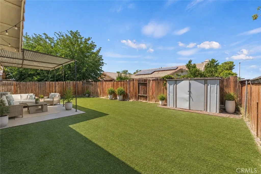 Virtually Staged Backyard