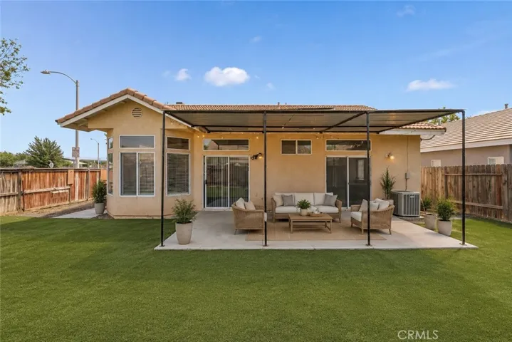 Virtually Staged Backyard