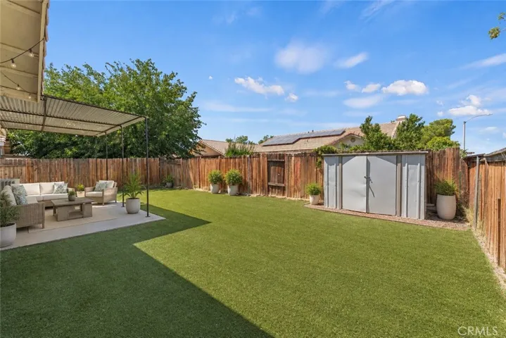 Virtually Staged Backyard