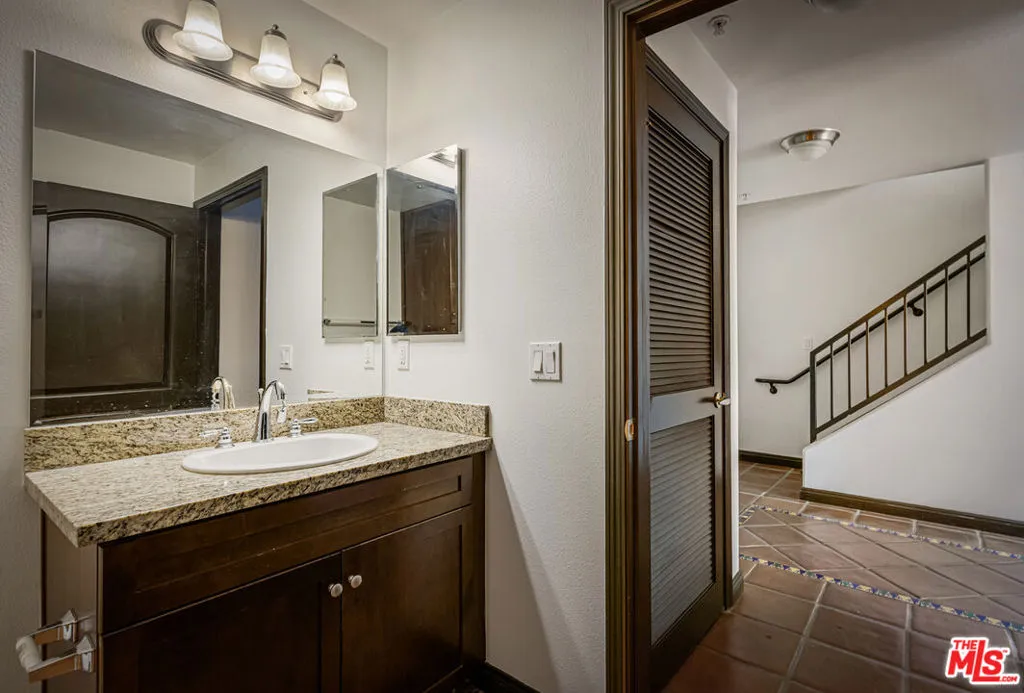 First floor half bathroom