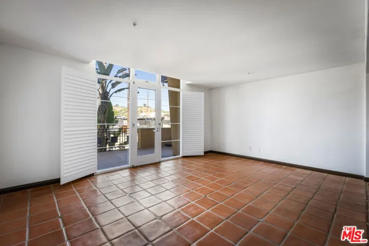 First floor, storefront entry
