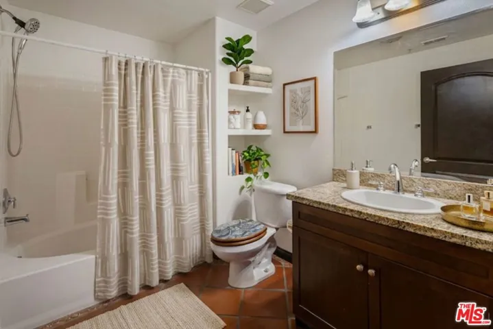 Virtually Staged Bathroom