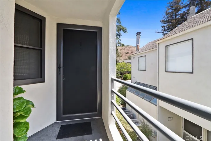 Entry is equipped with high end window and security cover.