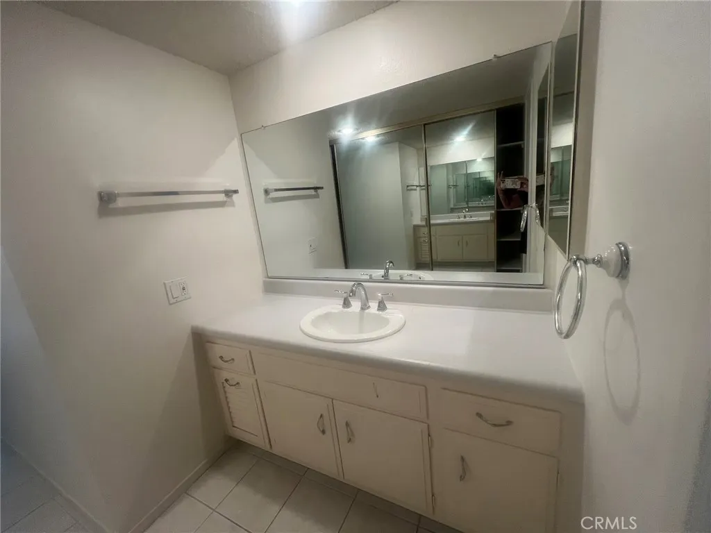 Primary bathroom vanity