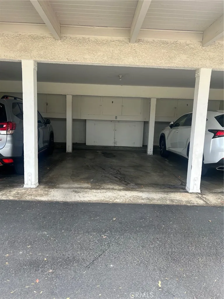 Carport is just across the driveway from the condo