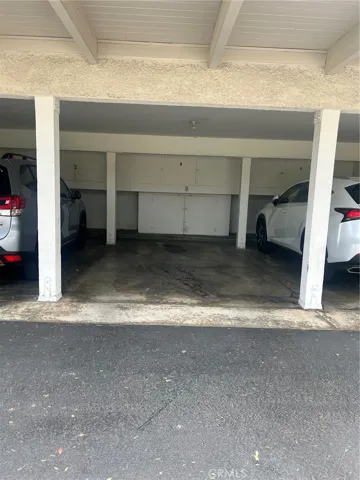 Carport is just across the driveway from the condo