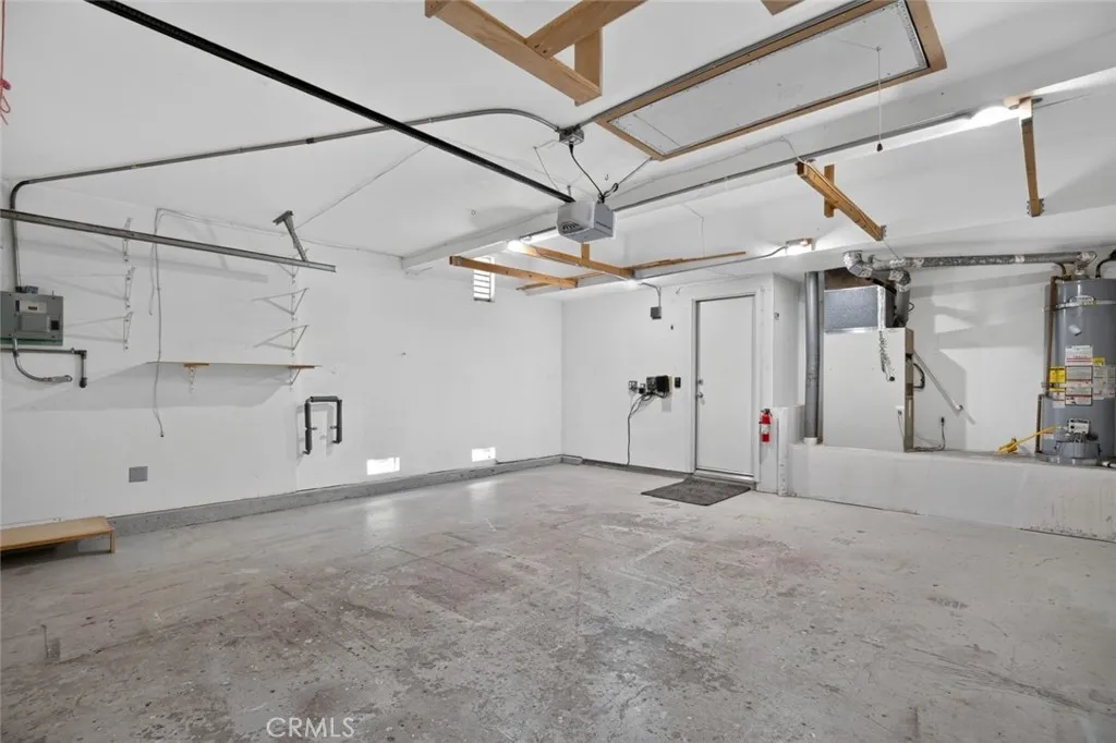 2 car attached garage with storage options above