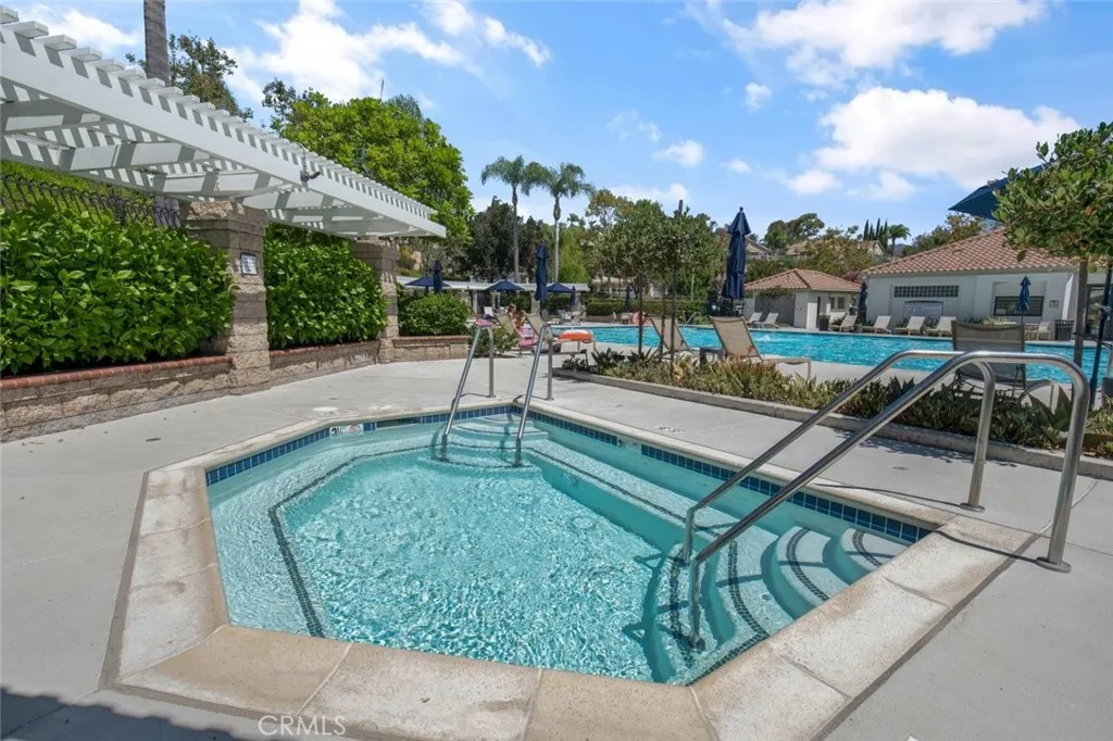 Jacuzzi near the pool