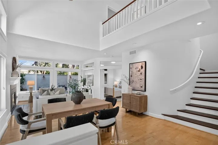Welcome to Via Corona, vaulted ceilings greet you