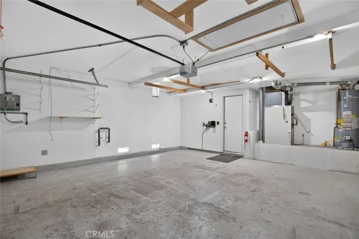 2 car attached garage with storage options above