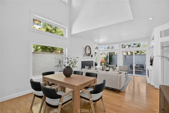 Formal dining area
