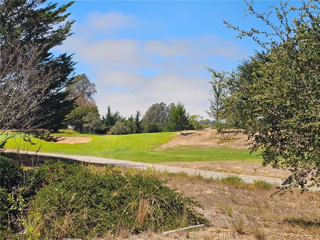 Golf Course view from lot
