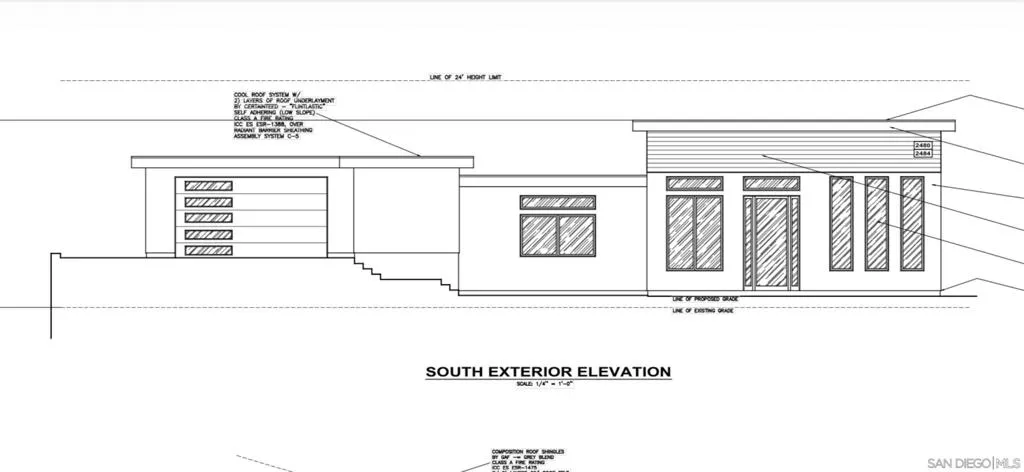 Lower House - North Elevation