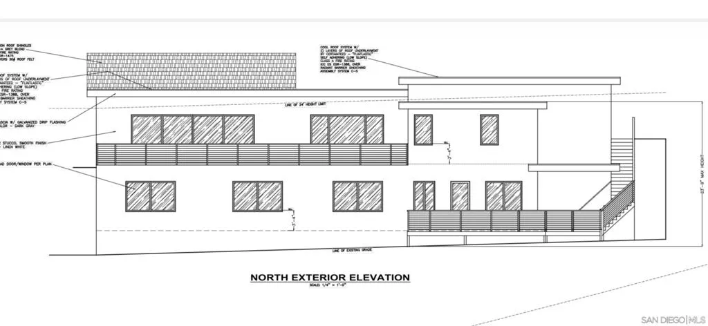 Lower House - South Elevation