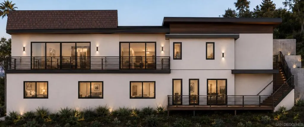 Lower House - North Elevation Close Rendering generated by AI