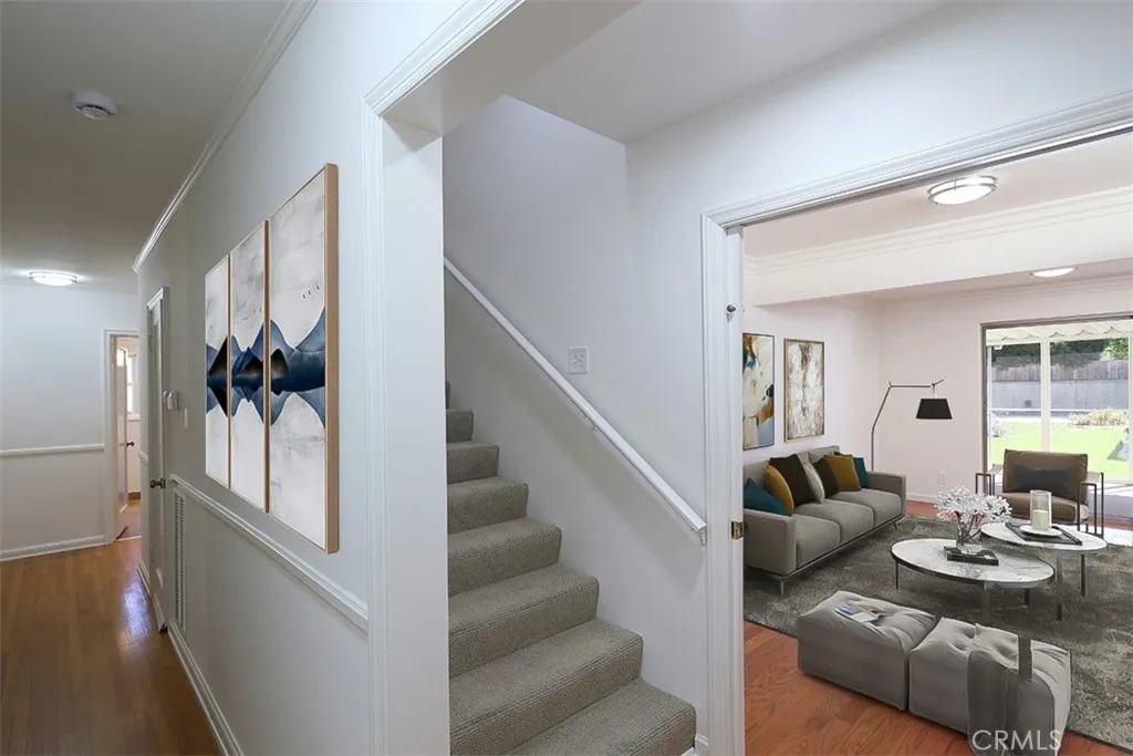 Hallway-Virtually Staged