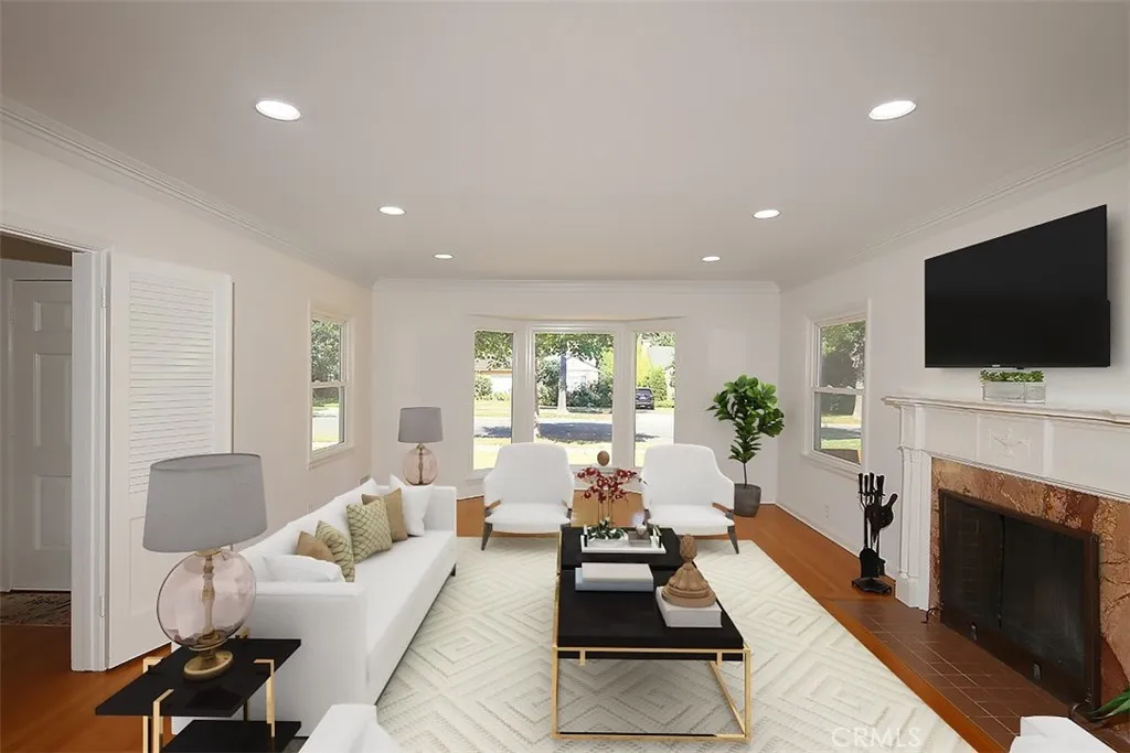 Living Room-Virtually Staged