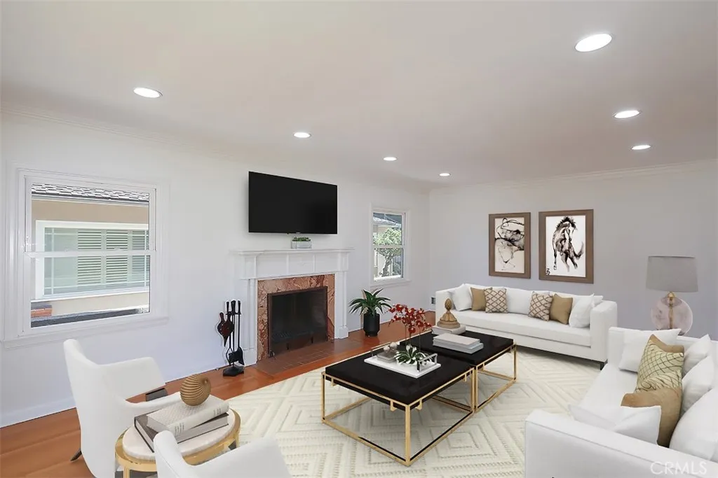 Living Room-Virtually Staged