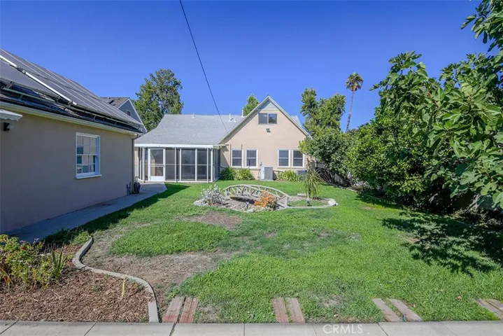 View of the House from the Backyard