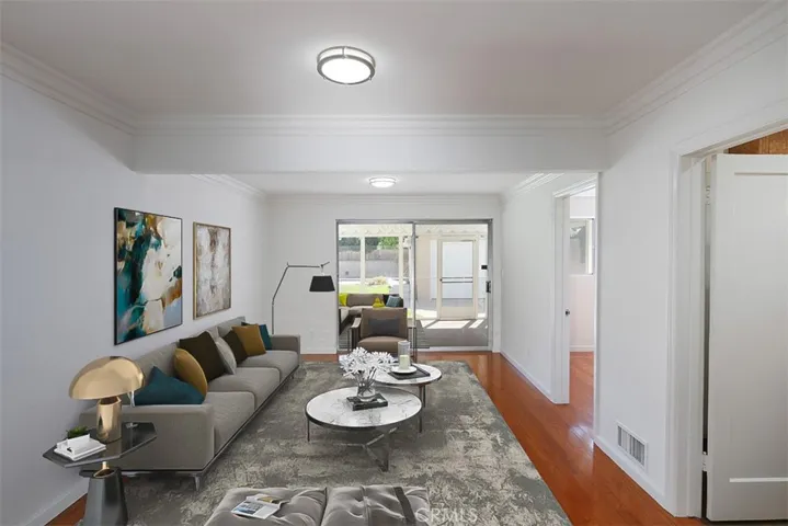 Family Room-Virtually Staged