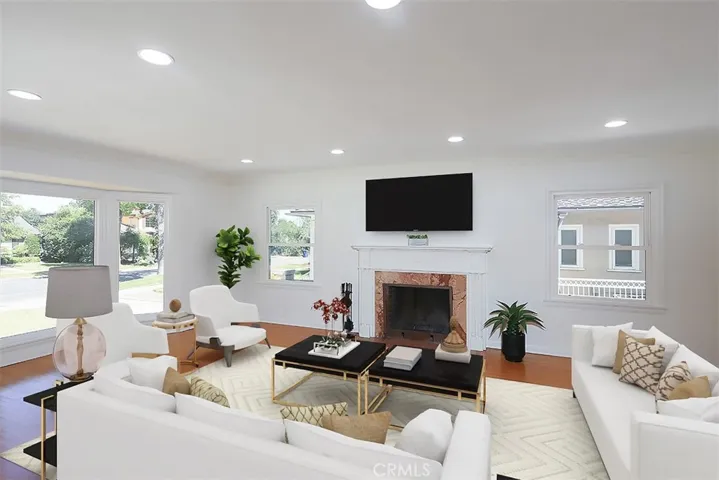 Living Room-Virtually Staged