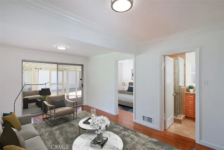 Family Room-Virtually Staged