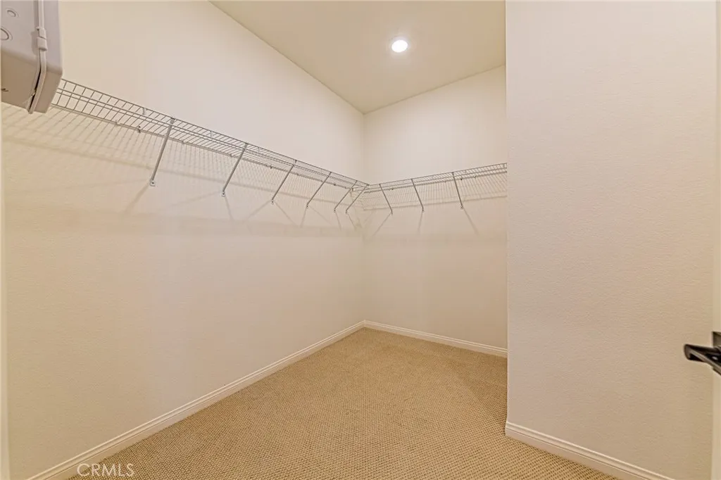 Large walk-in closet,
