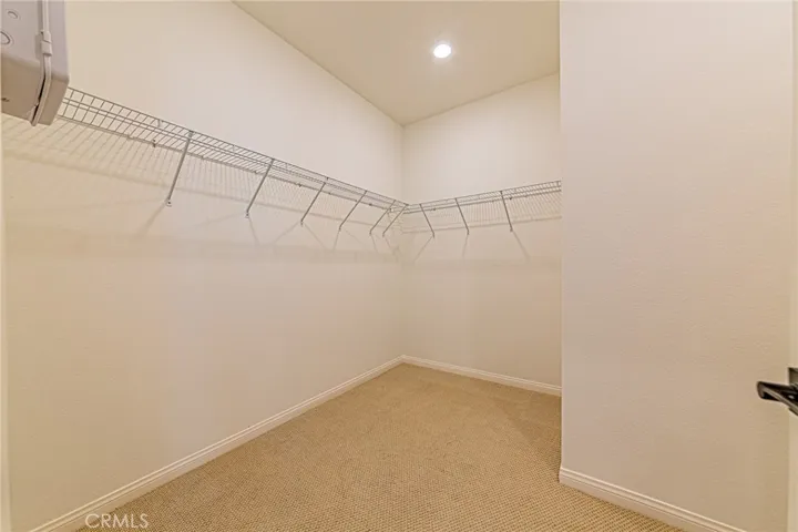 Large walk-in closet,
