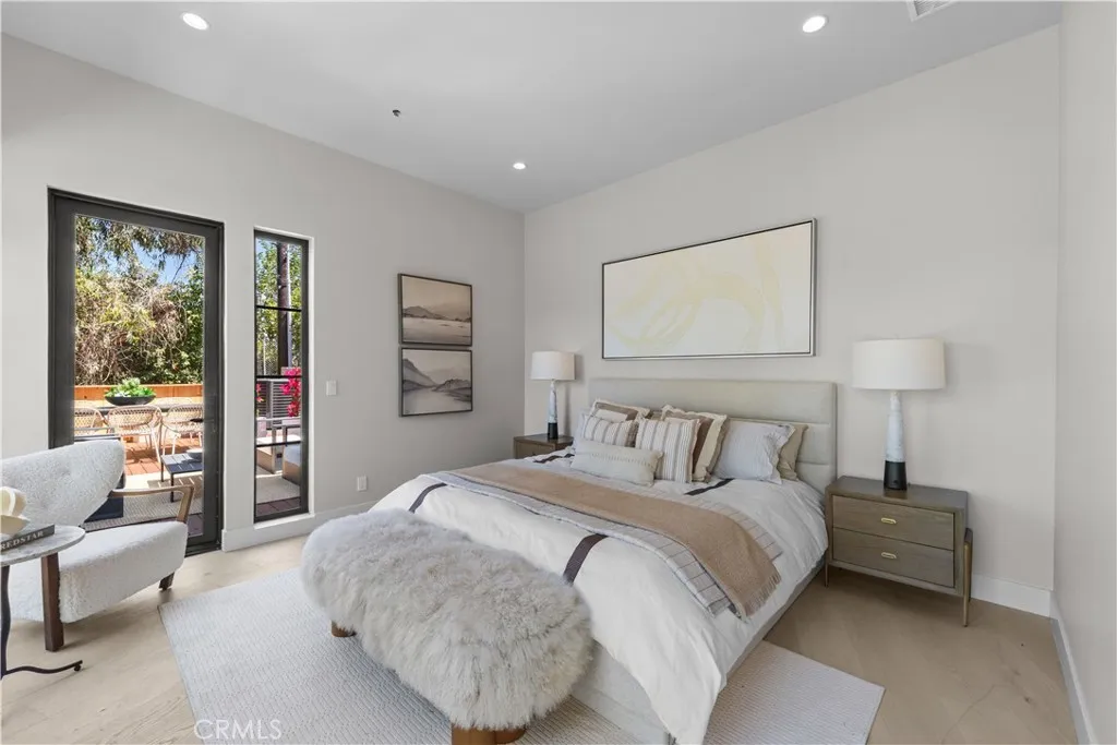Master bedroom suite