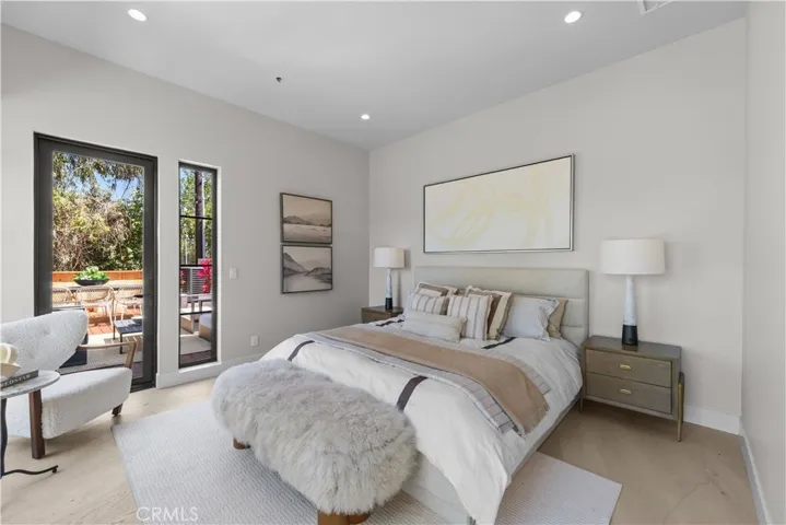 Master bedroom suite