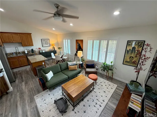 Living Room, Dining Room, Kitchen. Taken From Front Door.