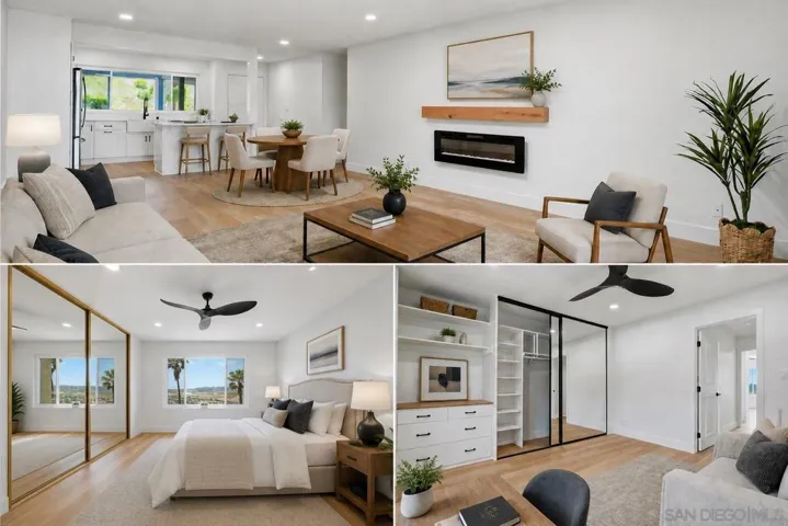 These images are altered for virtual staging