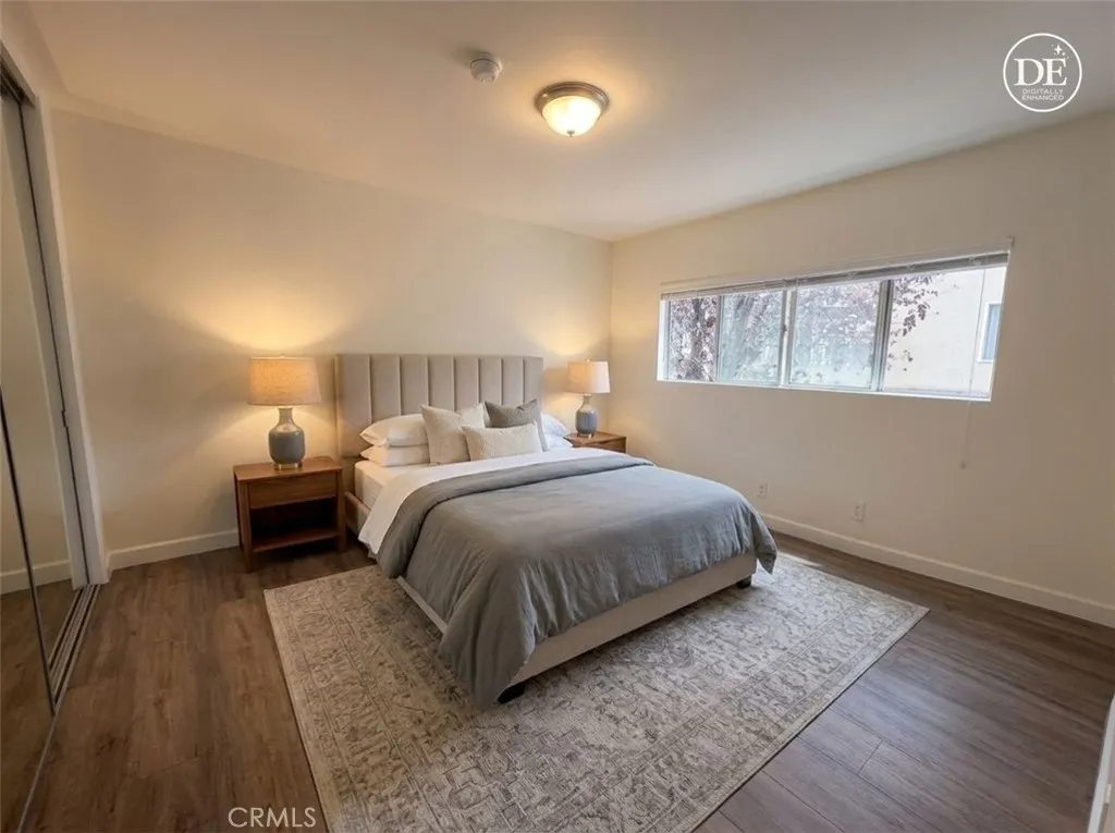 Bedroom 2 - virtually staged Bedroom 2 - virtually staged