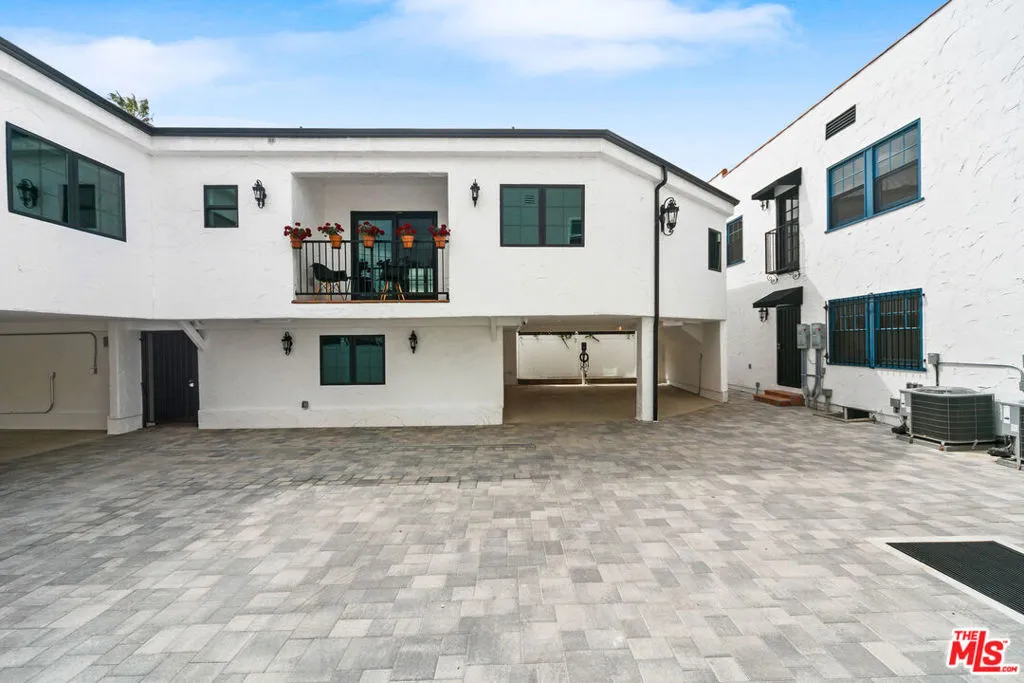 Rear of Duplex and Parking