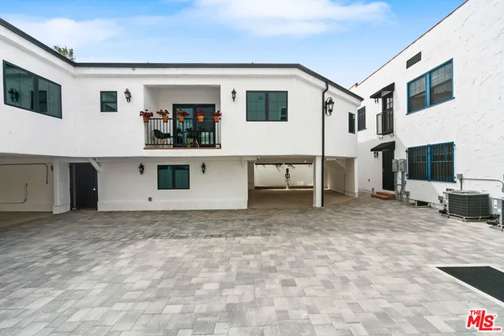Rear of Duplex and Parking