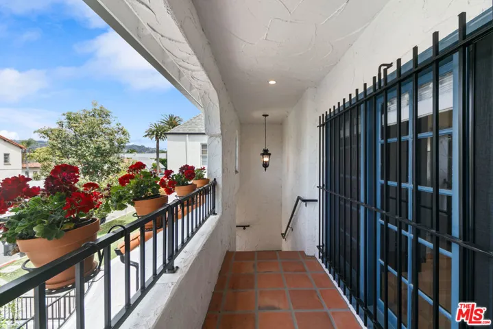 Private Balcony of Upper Unit/