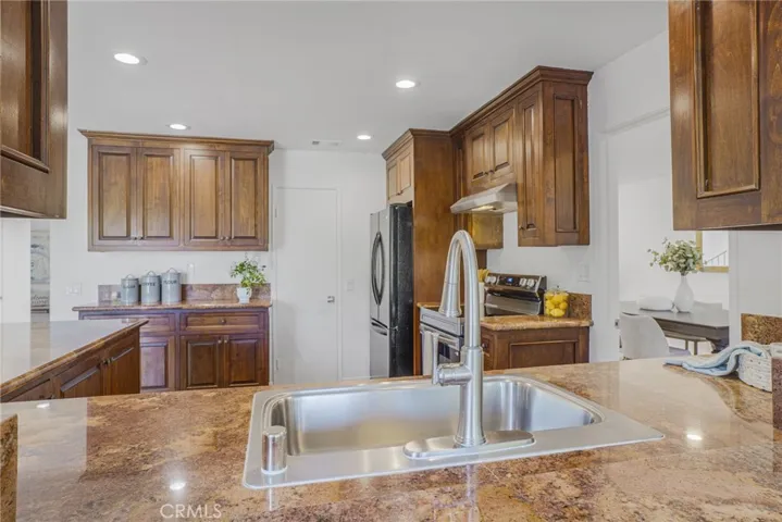 Open Kitchen with Large Pantry
