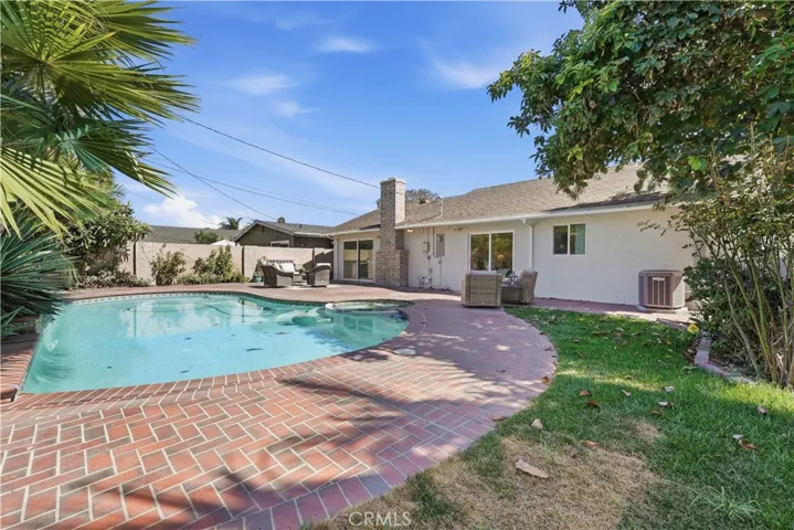 Large backyard