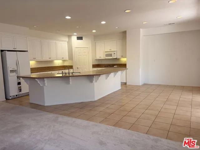 Kitchen open to Family Room