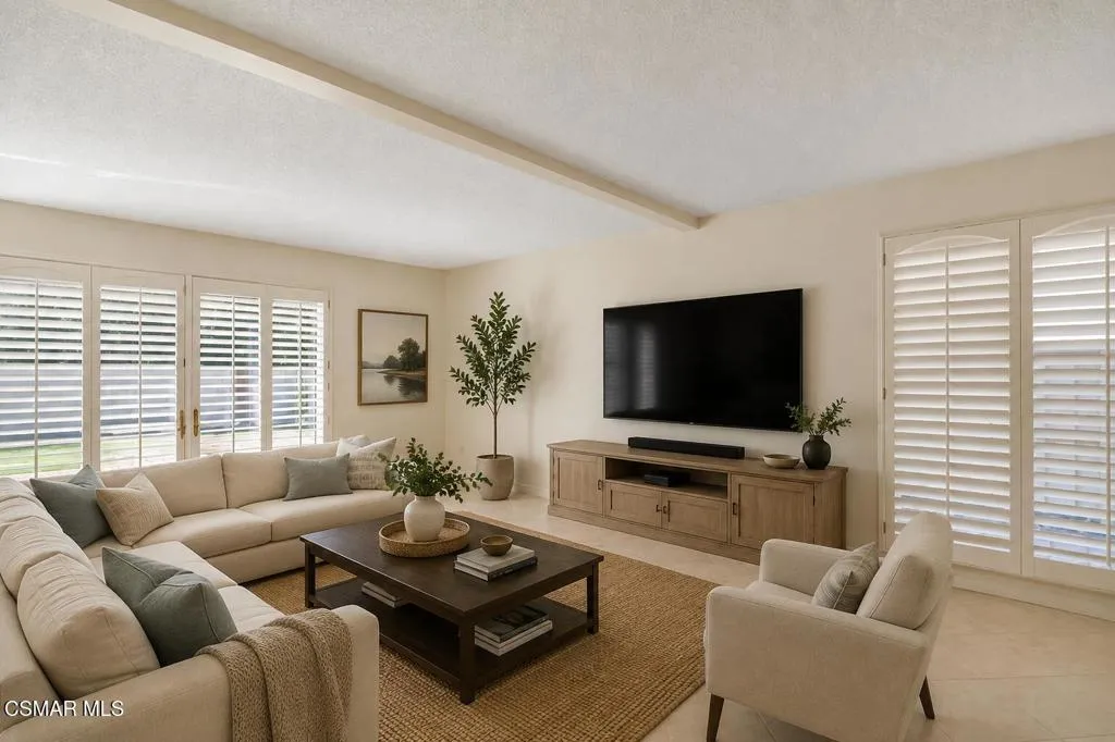 FAMILY ROOM STAGED