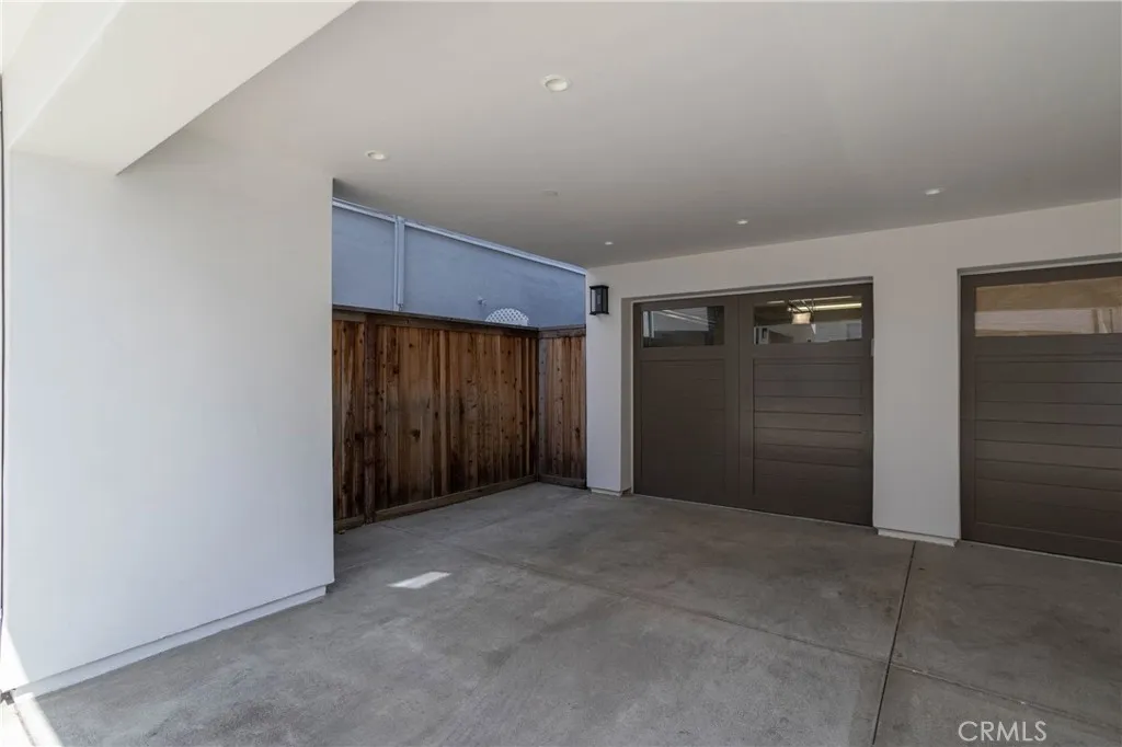 Carport with parking for one car