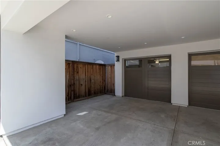Carport with parking for one car